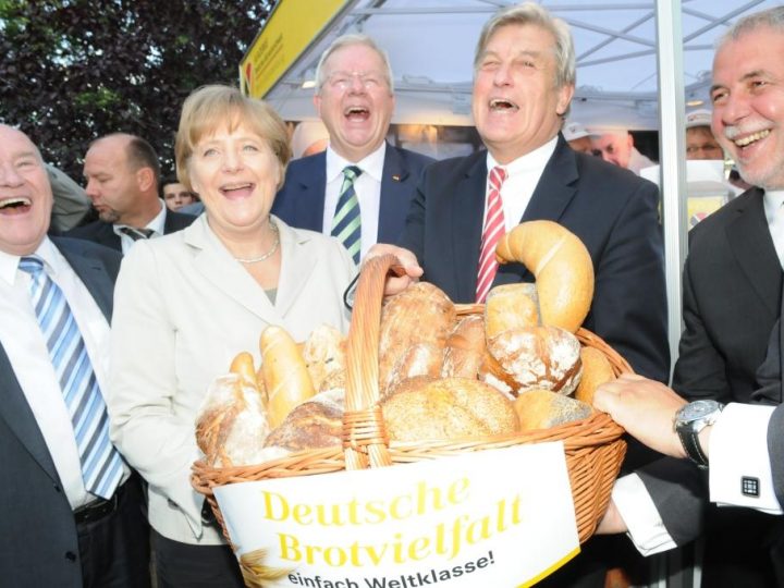 Ein Brotkorb für die Kanzlerin