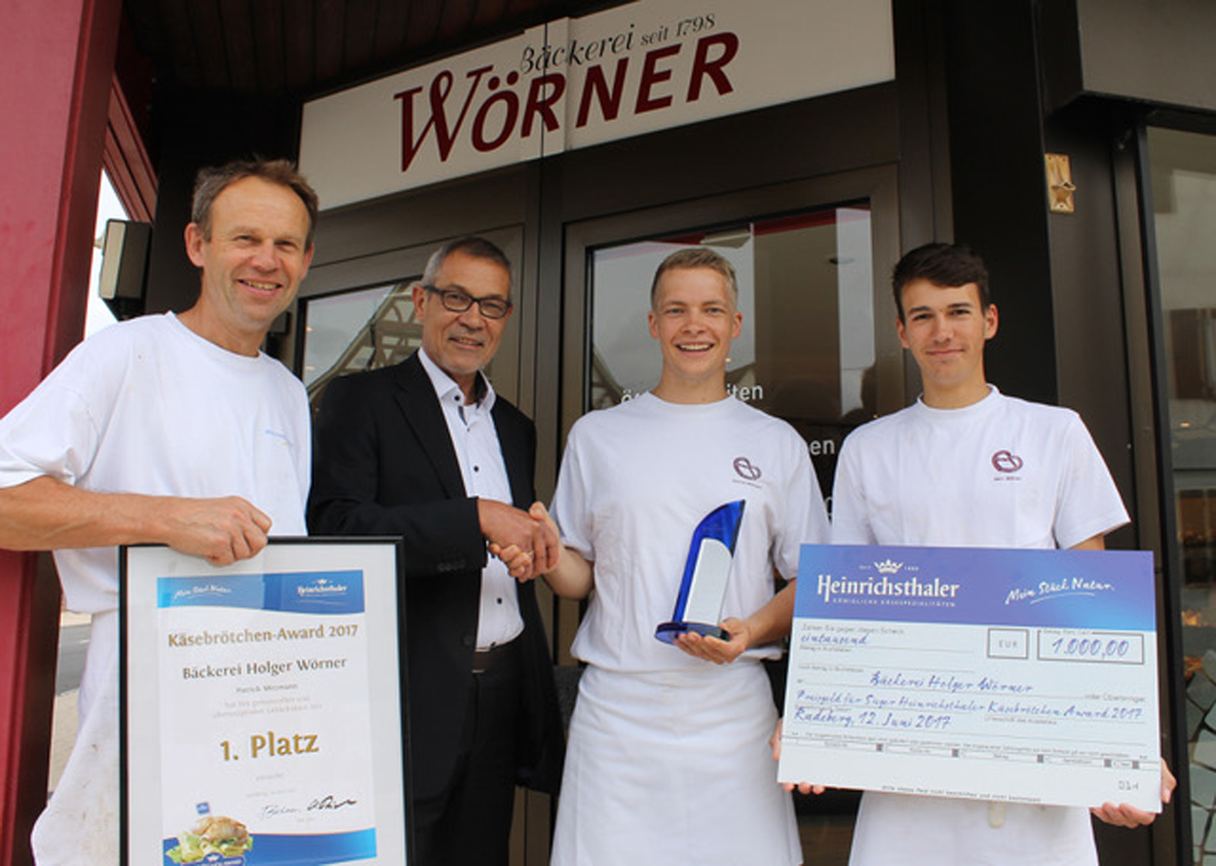 Käsegriller als Sieger