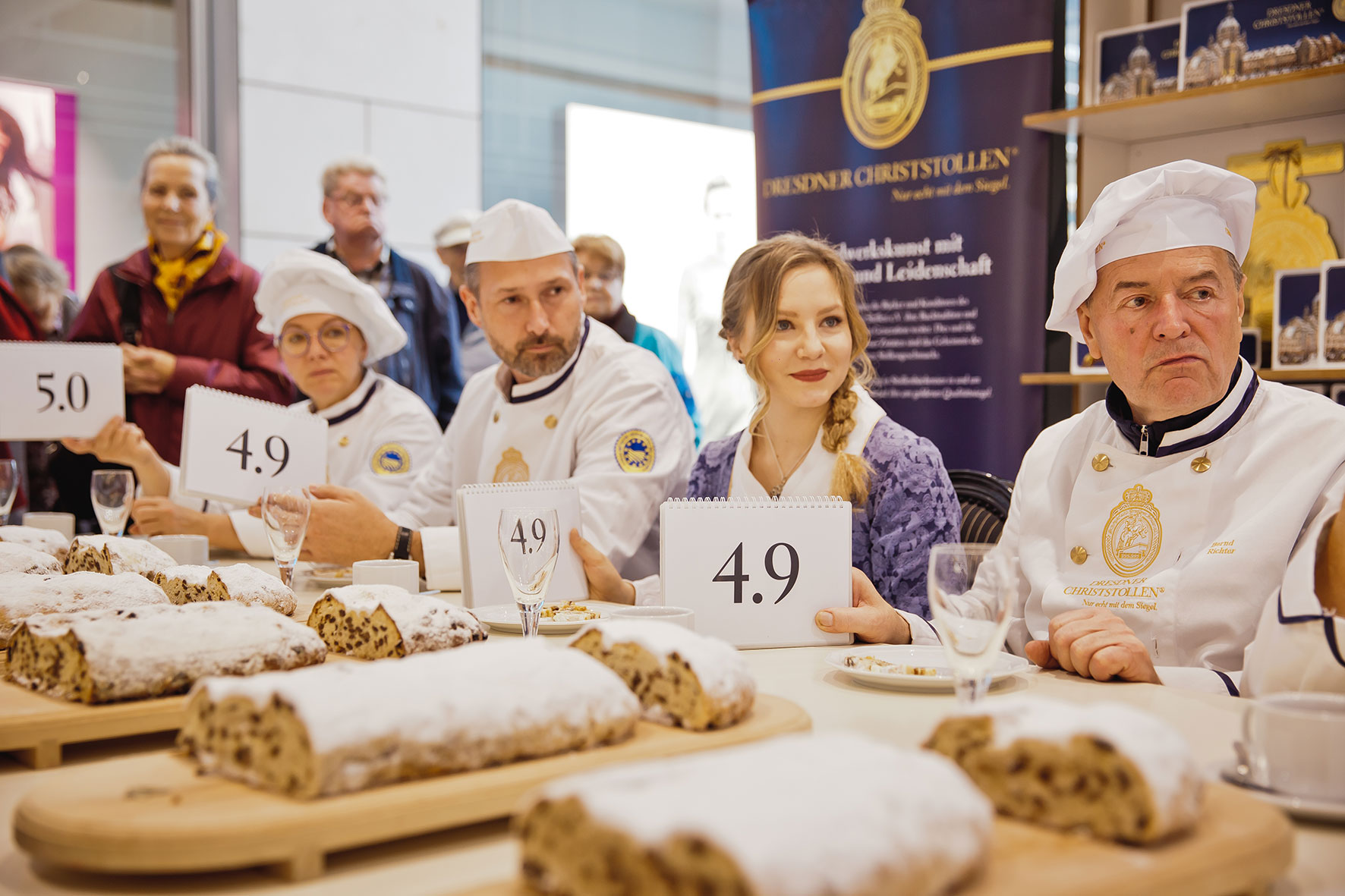 Stollen auf dem Prüfstand