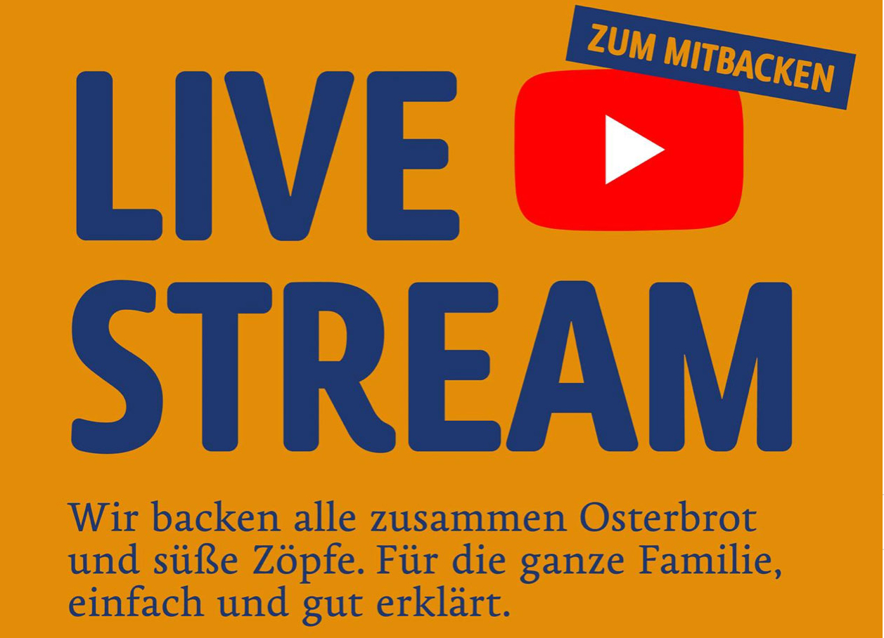 Backkurs per Livestream