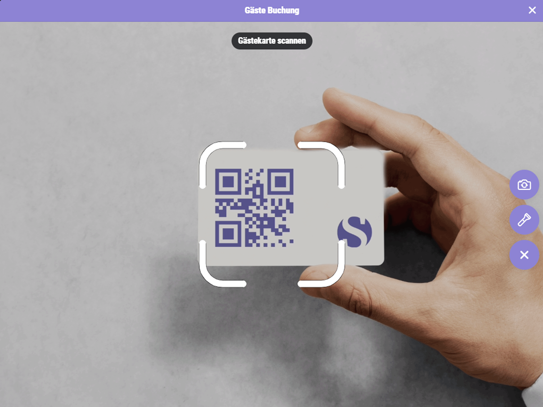 Digitaler Kundenzähler