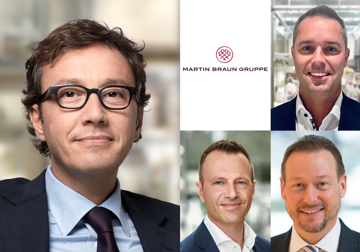 Neues Führungsteam bei Martin-Braun-Gruppe