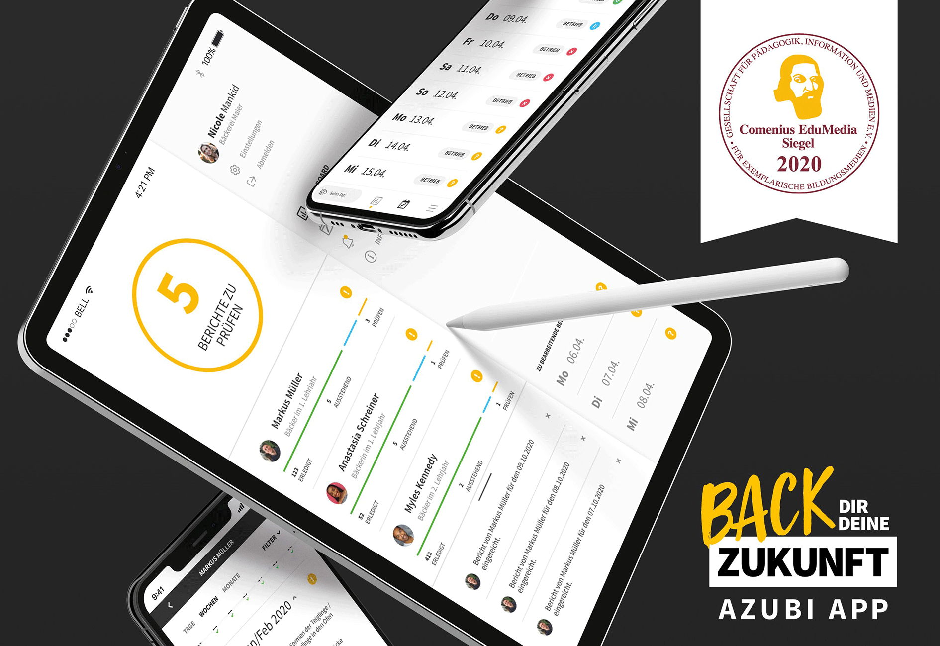 Auszeichnung für Azubi-App