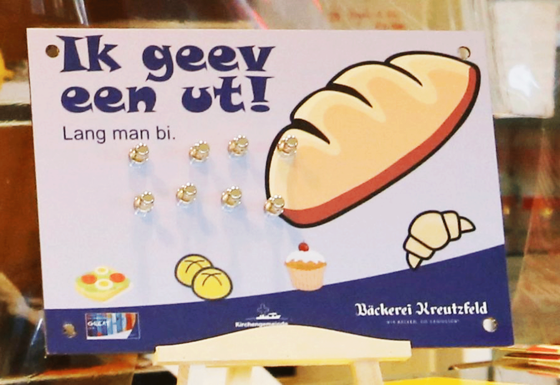 Ik geev een ut – lang man bi