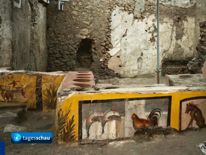 Snackbar im antiken Pompeji