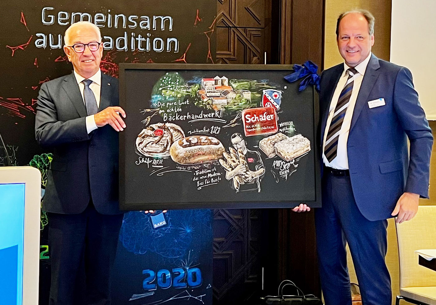 Bäko sagt dreimal danke