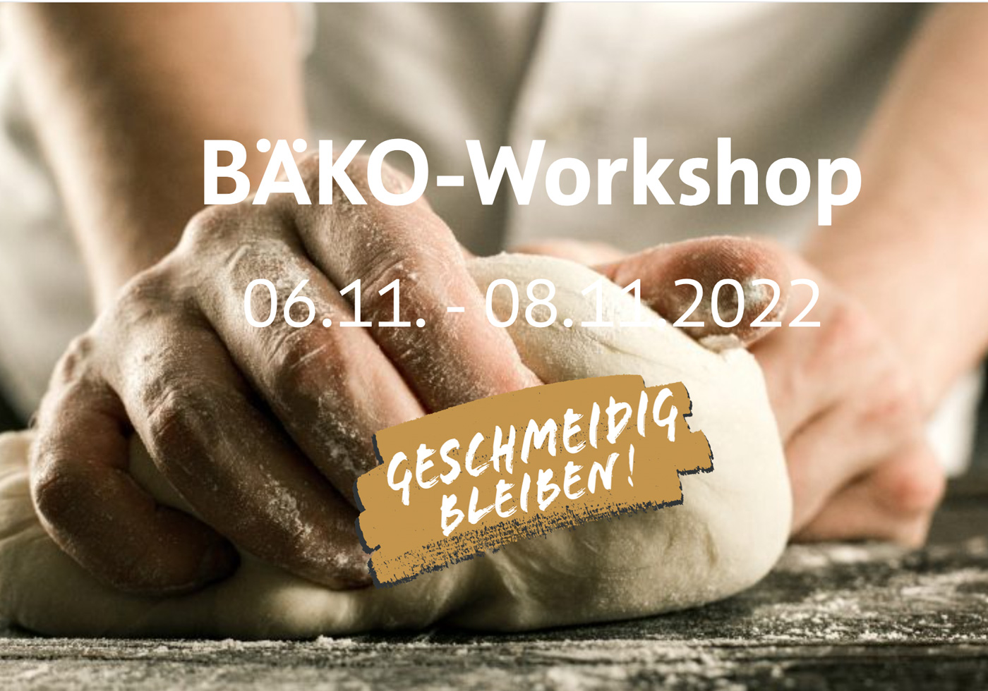 Endlich wieder Bäko-Workshop!