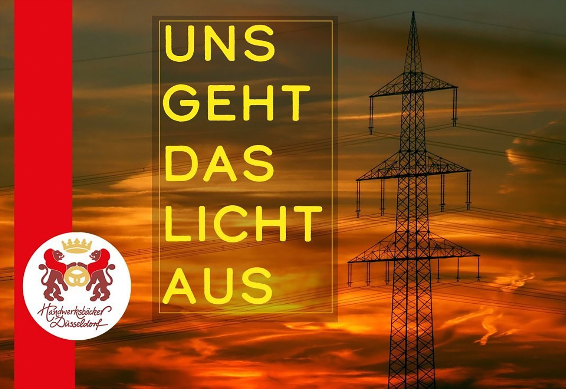 Bäcker-Protest: Licht in Filialen bleibt aus