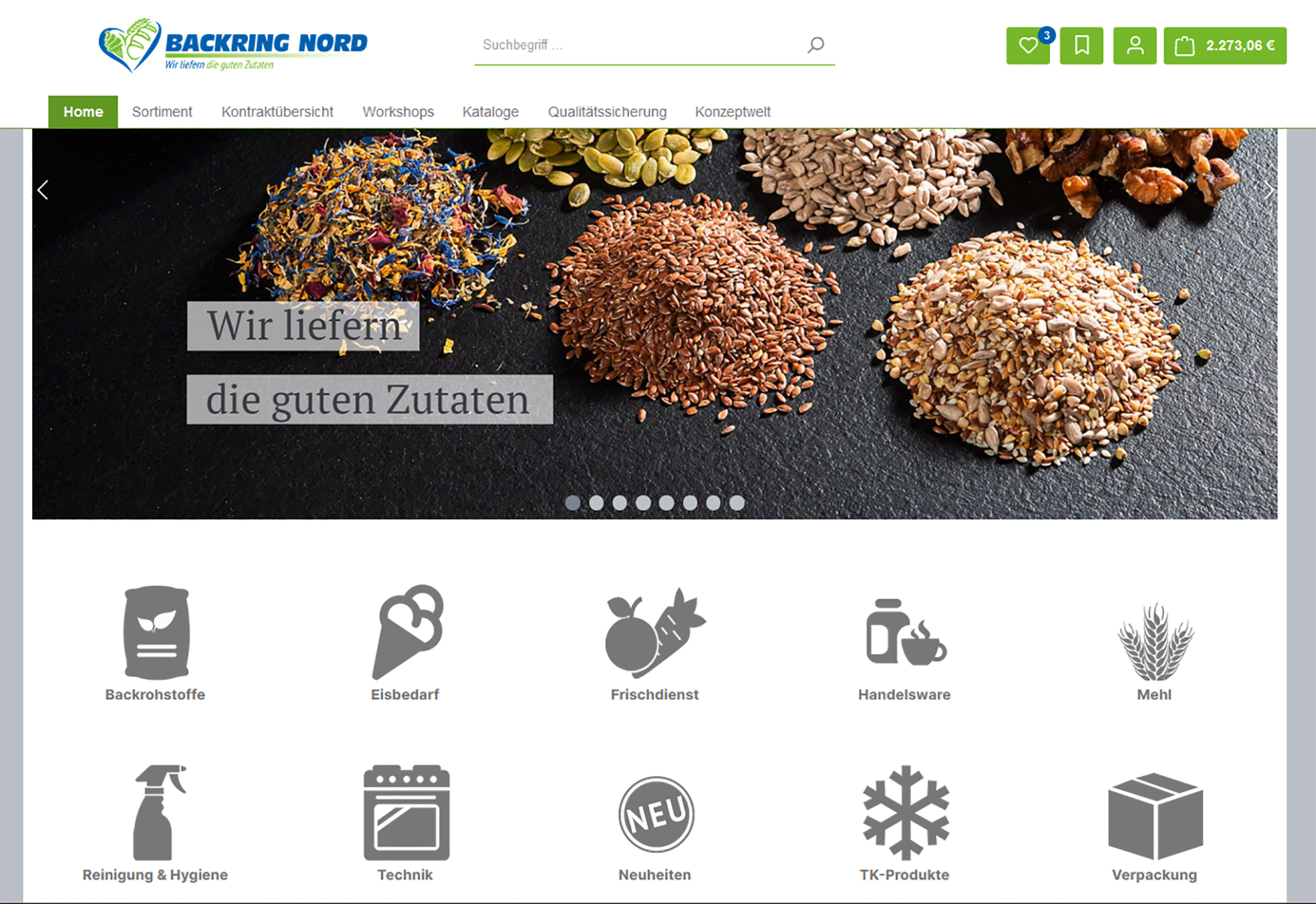 Backring Nord launcht neuen Onlineshop