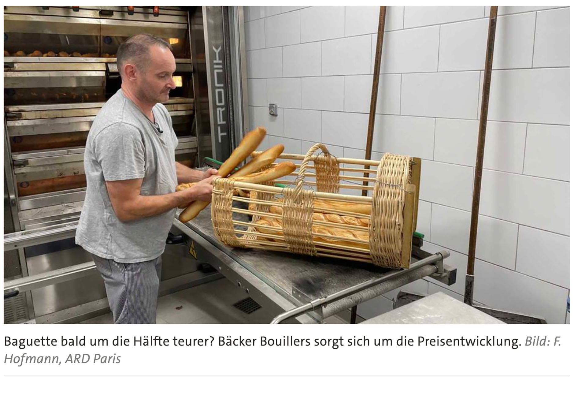 Droht Frankreich eine Baguette-Krise?