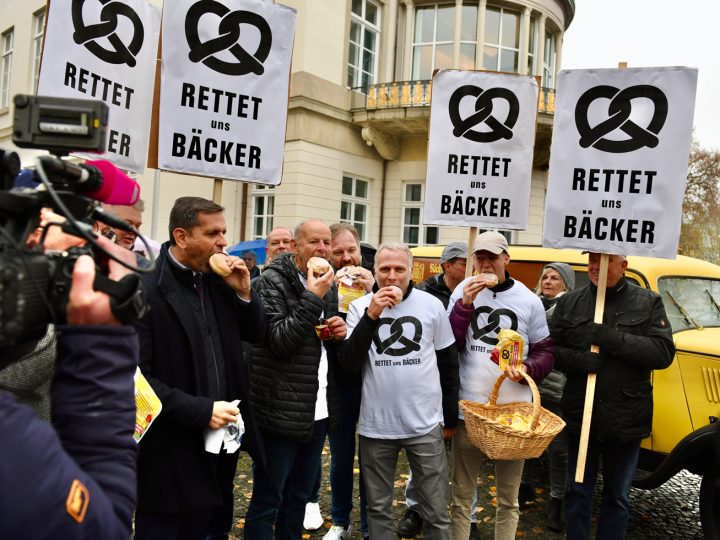 So liefen die Bäckerproteste