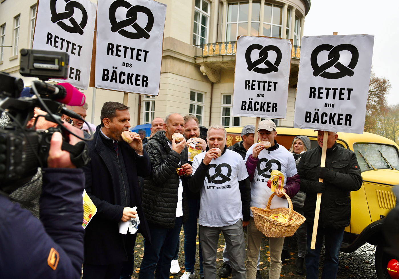 So liefen die Bäckerproteste