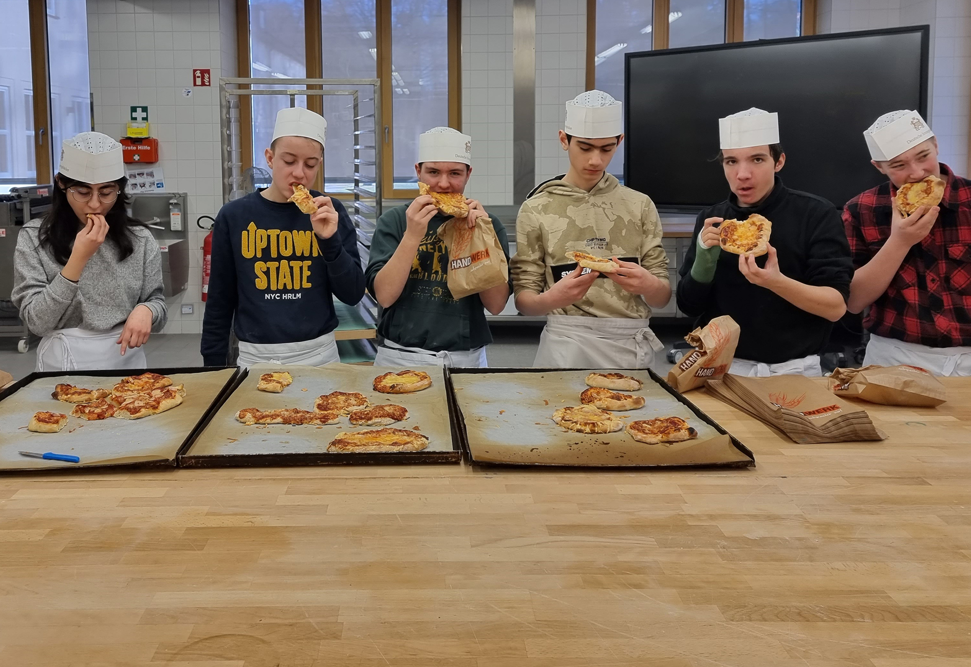 Münchner Schulen entdecken das Bäckerhandwerk