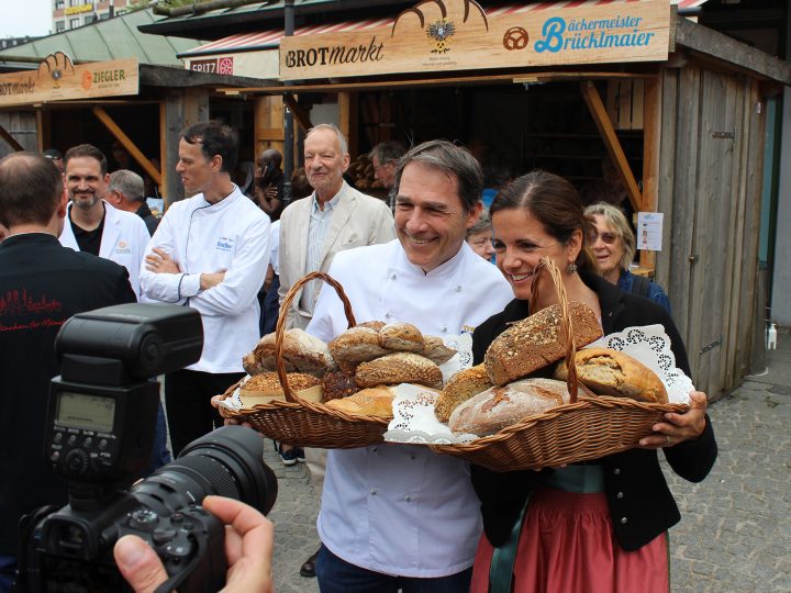 Voller Erfolg: Großer Brotmarkt in München