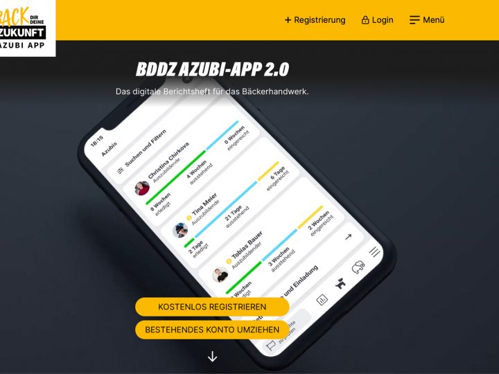 Jetzt neue Azubi-App 2.0 runterladen