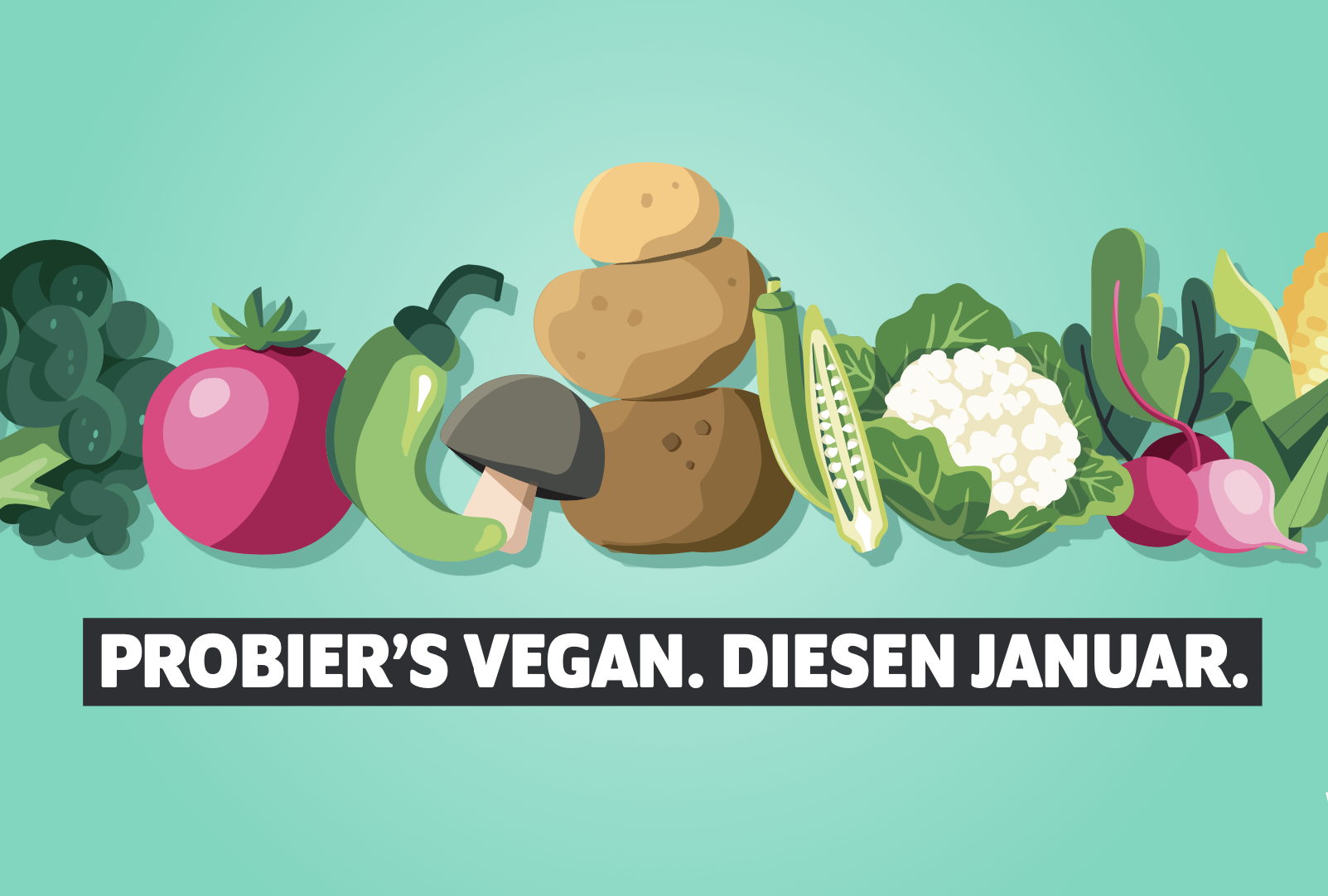 Veganuary startet mit neuen Gesichtern