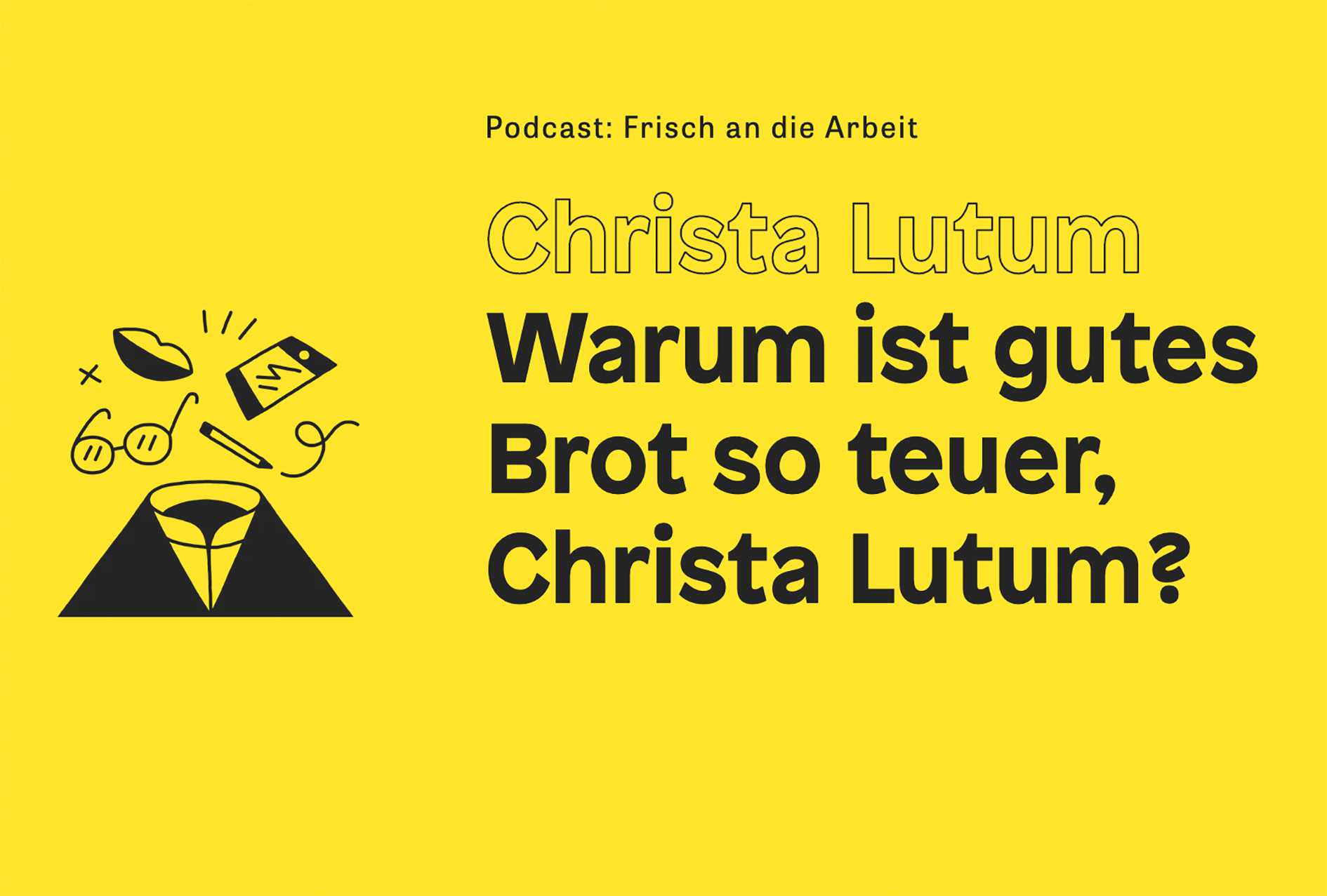 Bäckerin im Podcast „Frisch an die Arbeit“