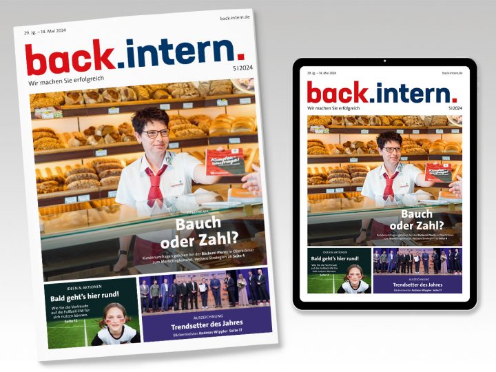 back.intern. 5/2024 – jetzt als ePaper herunterladen
