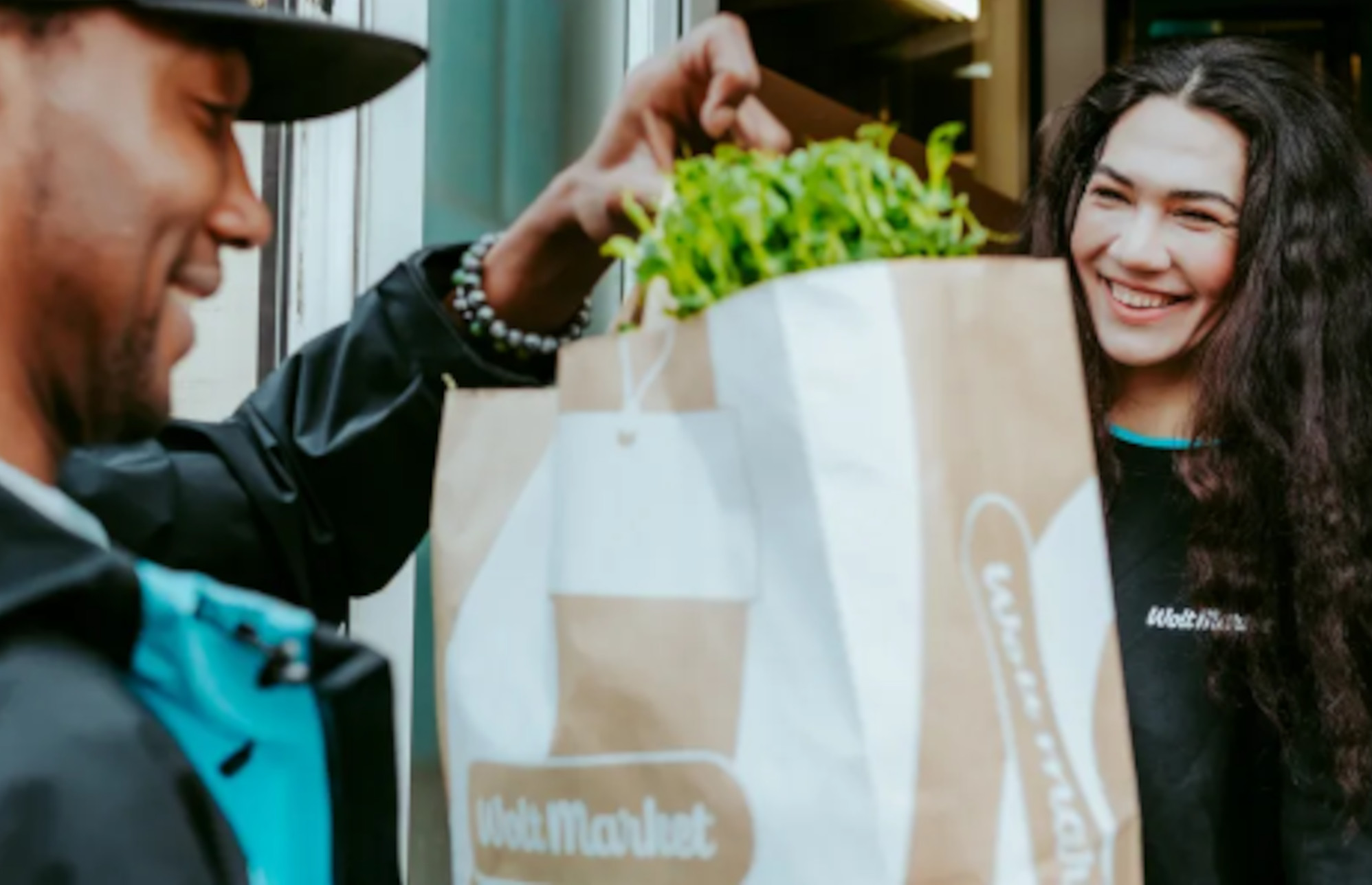 Virtueller Supermarkt mit Backwaren von Junge