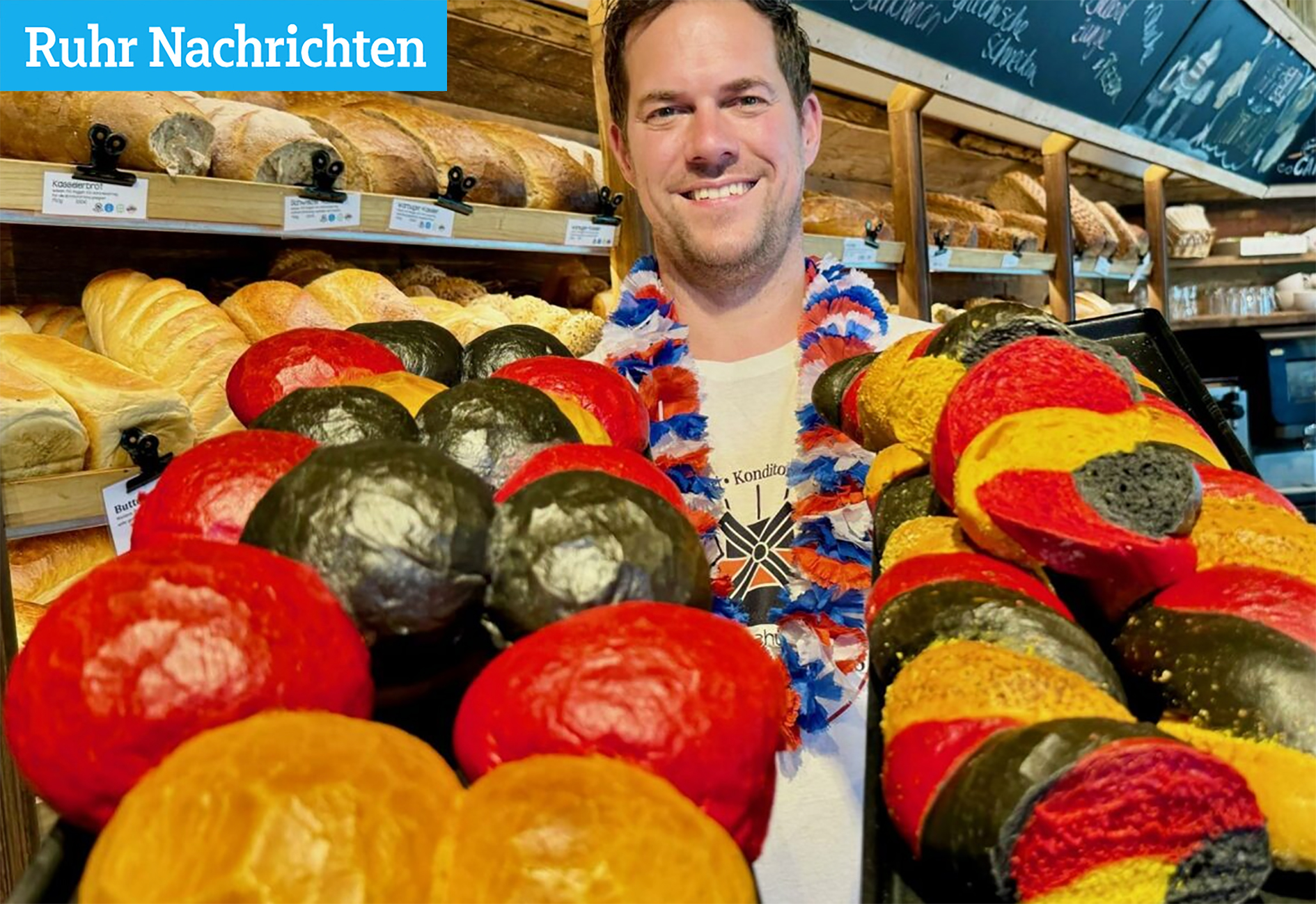 EM-Baguettes sind Hingucker