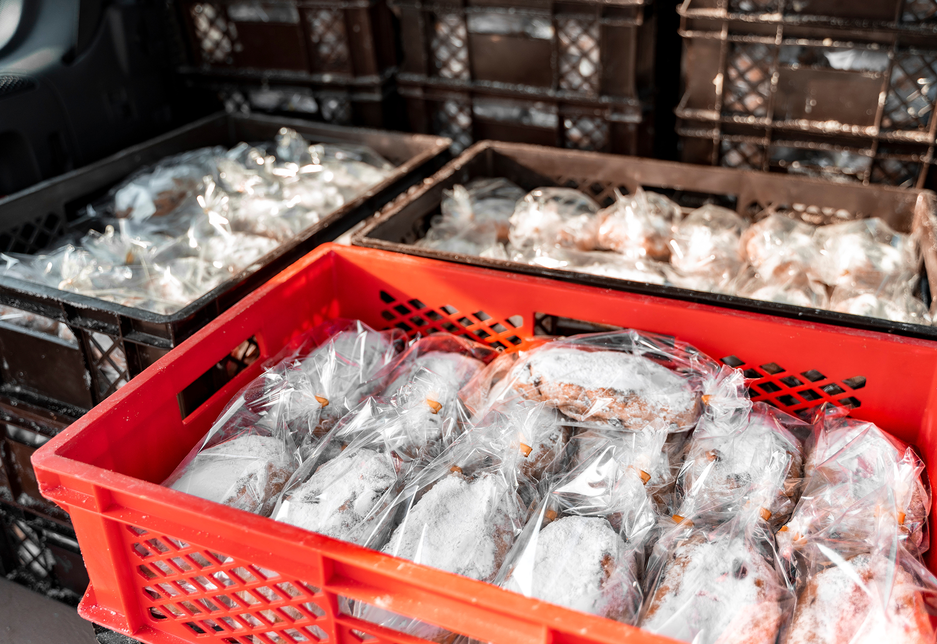 Stollenspende an die Tafeln