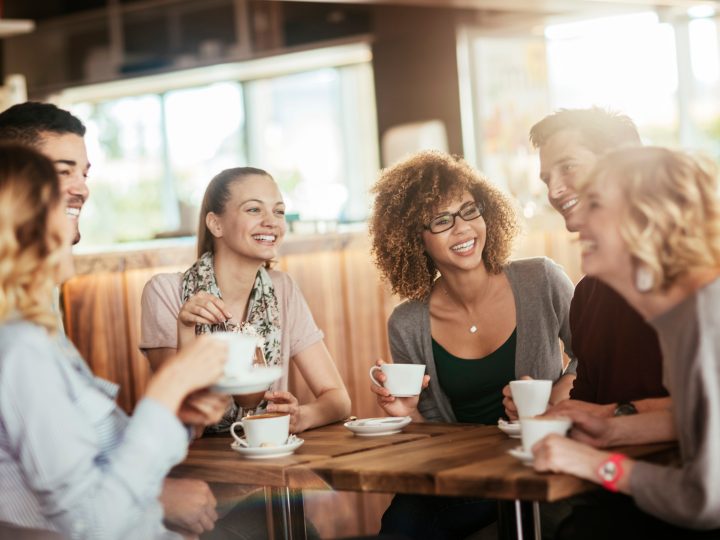 Kaffee macht glücklich