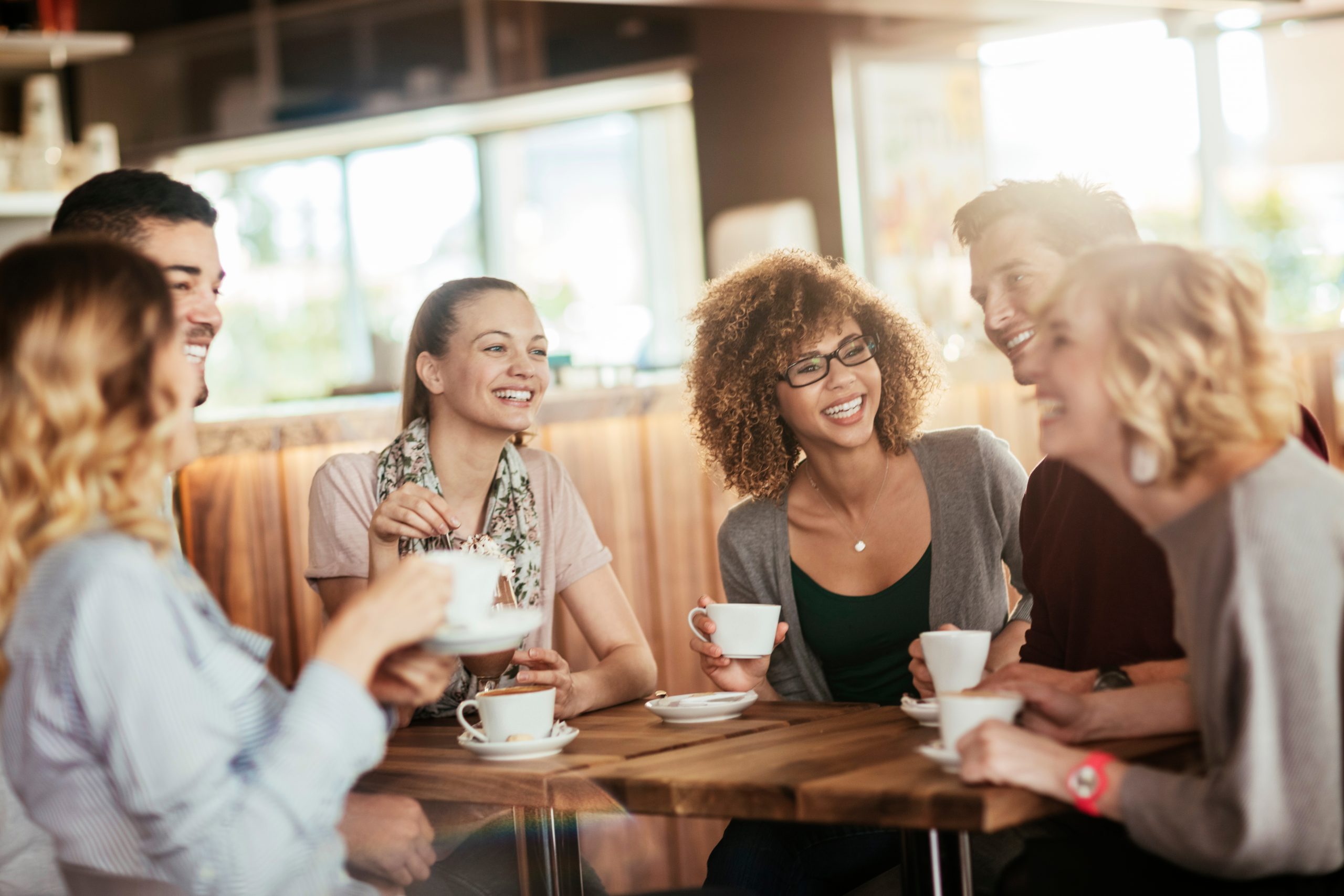 Kaffee macht glücklich