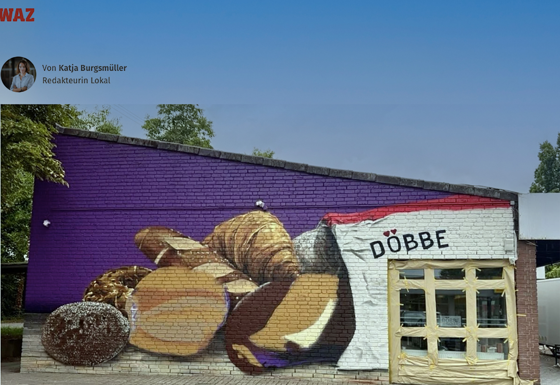 Professionelles Grafitti gegen wilde Takes