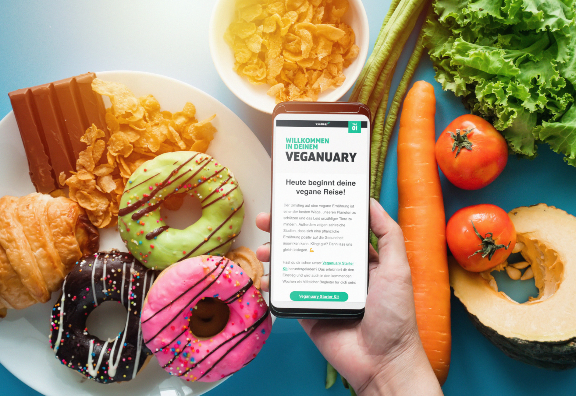Tipps und Rezepte für den Veganuary
