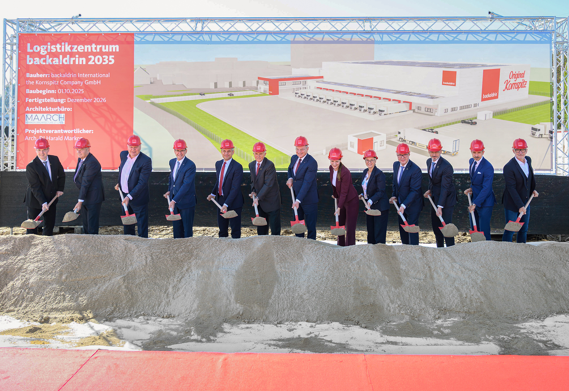 Backaldrin investiert in Logistikzentrum