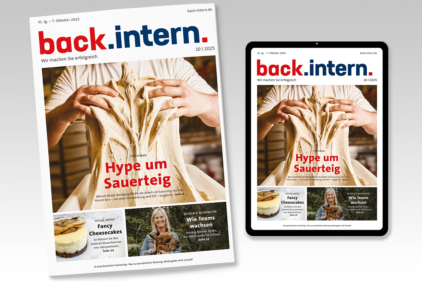 back.intern. 10/2025 – jetzt als ePaper herunterladen
