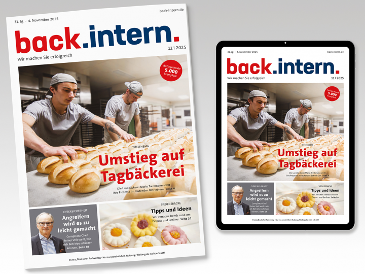 back.intern. 11/2025 – jetzt als ePaper herunterladen