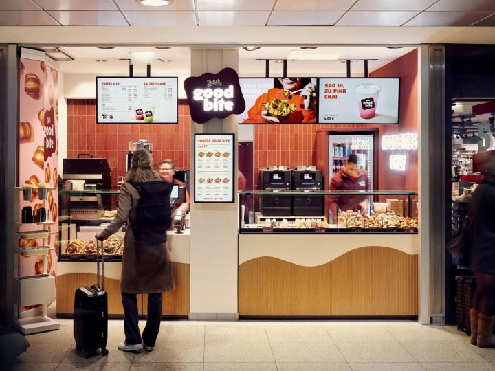 Klassische Brezel als Häppchen