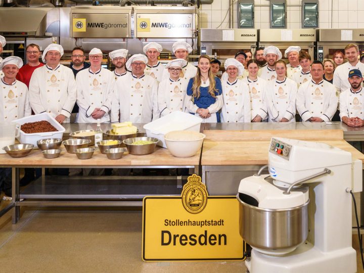 Vorbereitungen für den Riesenstollen