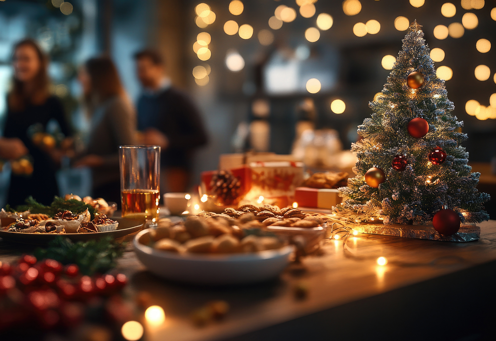 Heiligabend in der Bäckerei