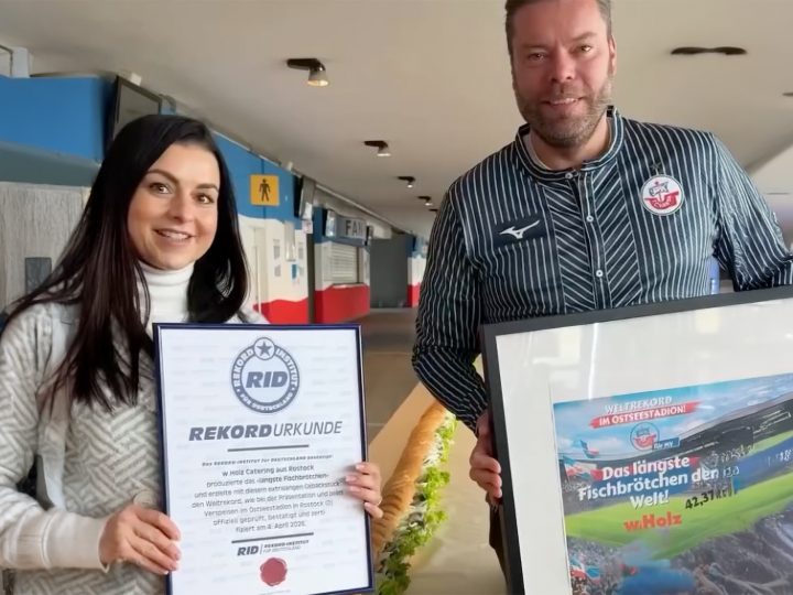 Bäckerei unterstützt Weltrekord