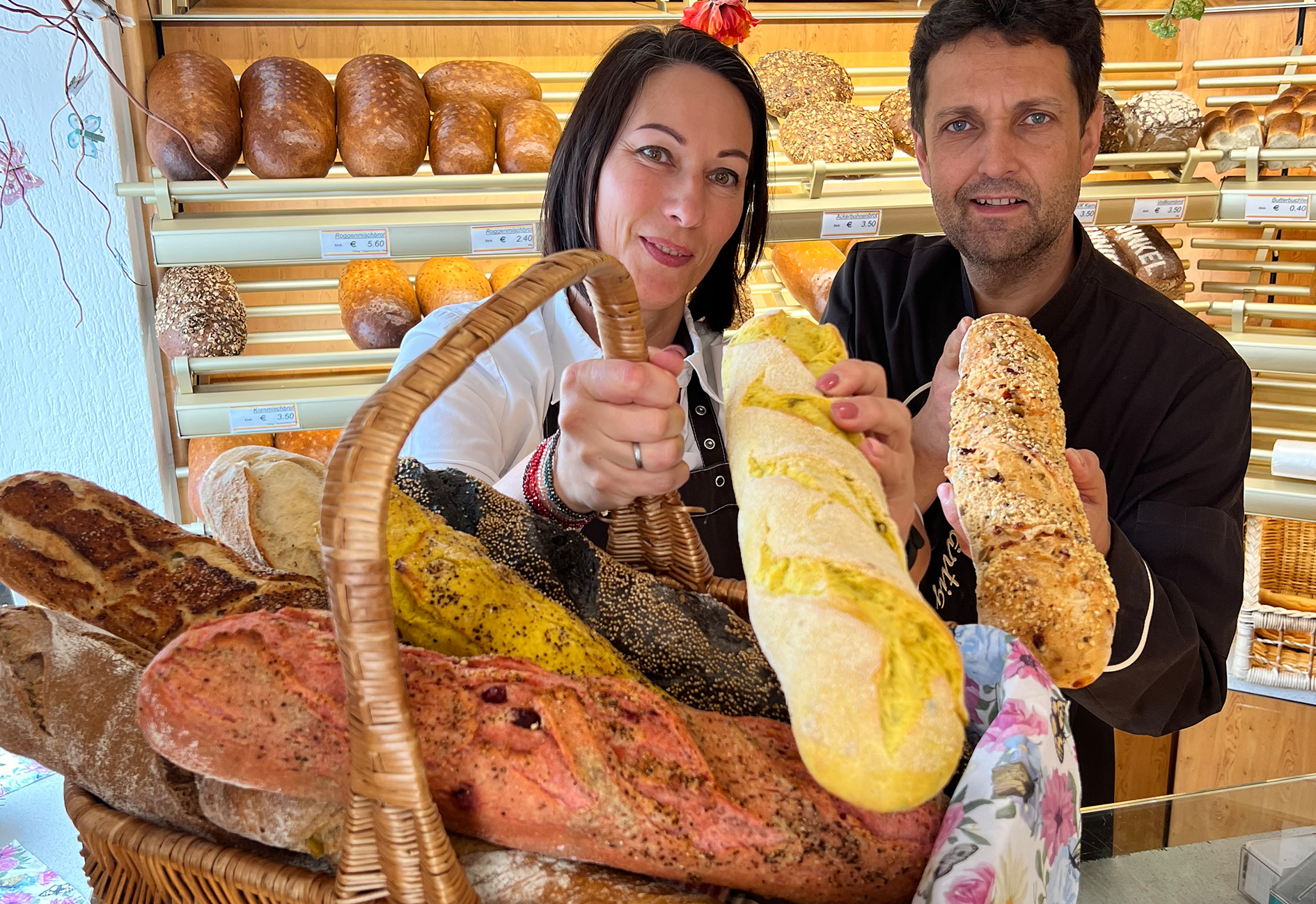 Baguettevielfalt überzeugt Kunden