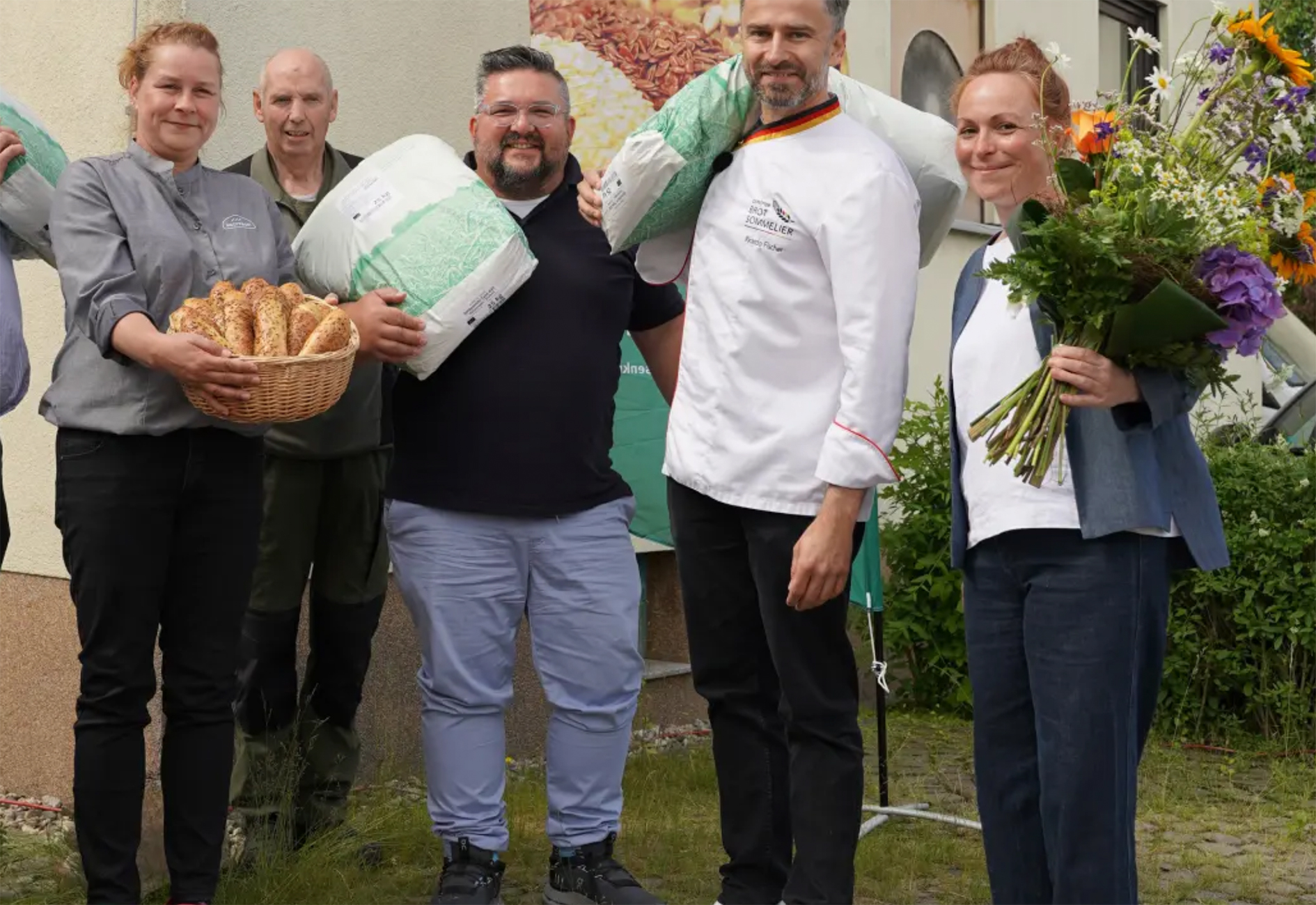 Biomehl als Gewinn