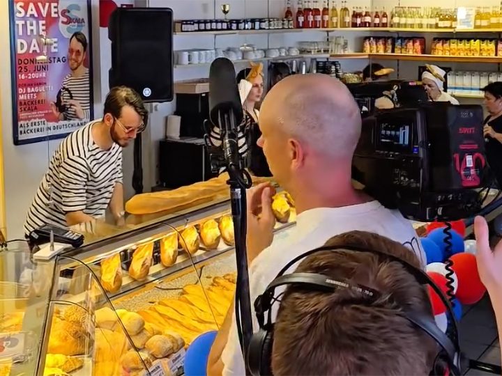 DJ Baguette beim Deutschland-Debüt