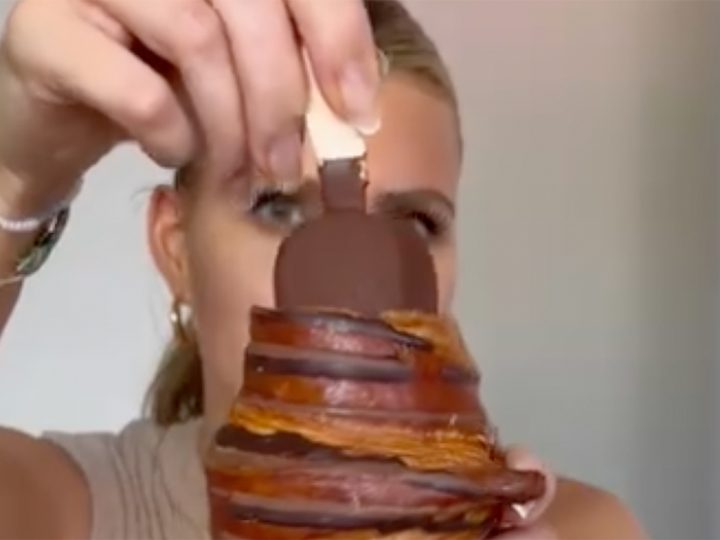 Viraler Trend: Eis-Croissant