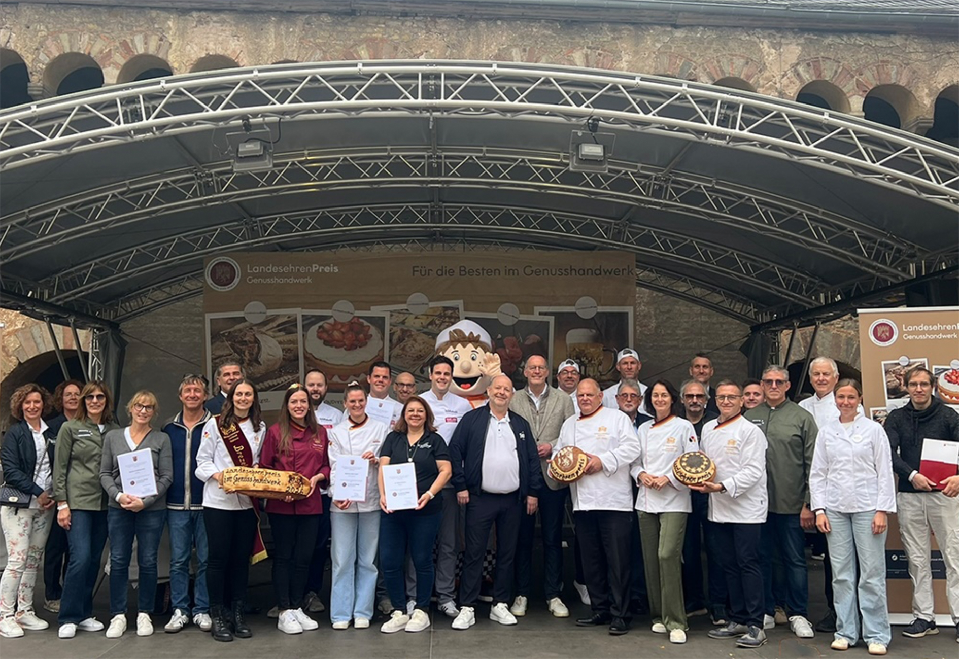 Landesehrenpreis für 15 Bäckereien